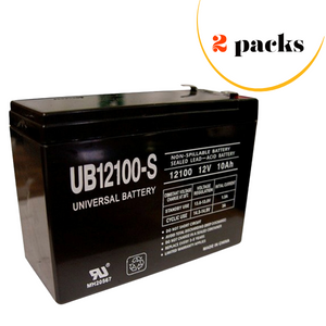 2 packs x Part Number UB12100 Battery Compatible Replacement