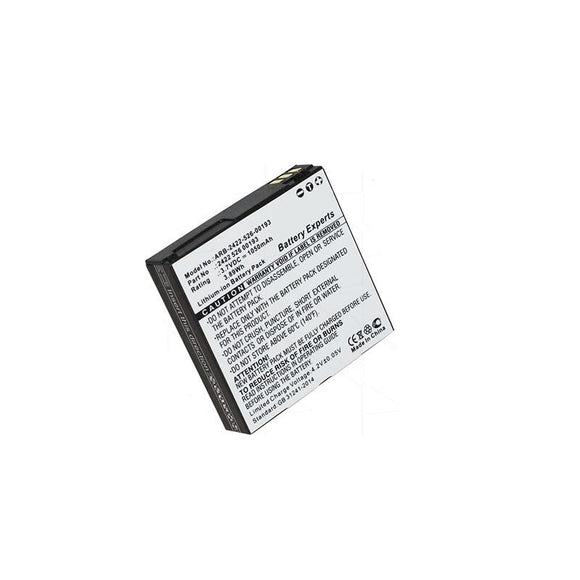 Part Number 2422 526 00193 Remote Control Battery Compatible Replacement