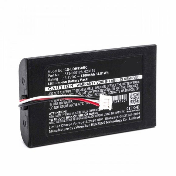 Part Number 533-000128 Remote Control Battery Compatible Replacement