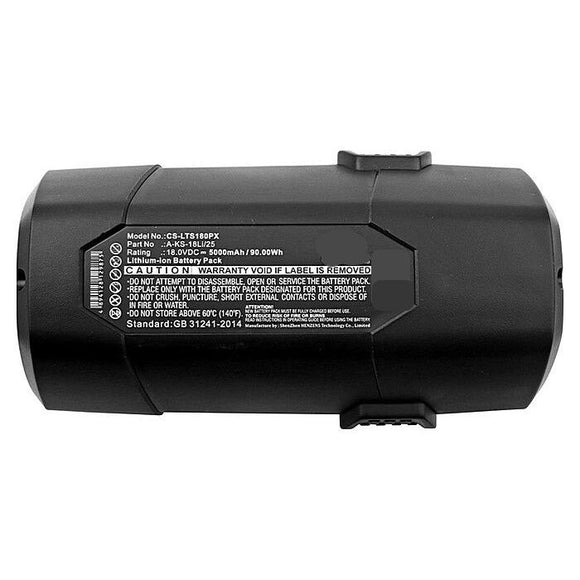 Part Number A-KS-18Li/25 Battery Compatible Replacement