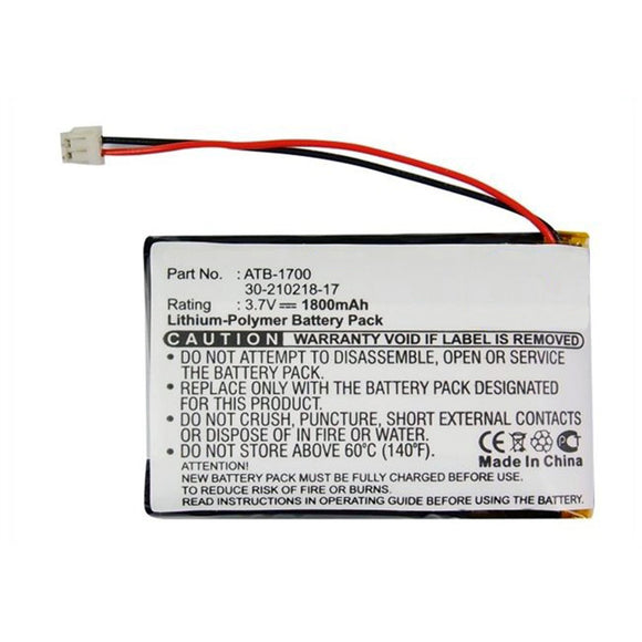 Part Number ATB-1700 Remote Control Battery Compatible Replacement