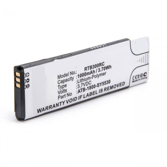 Part Number ATB-1800-SY5530 Remote Control Battery Compatible Replacement