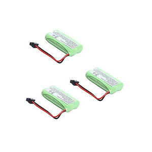 3-packs Uniden DCX200-WHT Replacement Battery Compatible Replacement
