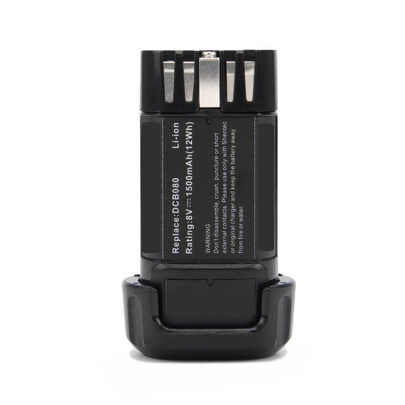 Part Number DCB080 Battery Compatible Replacement