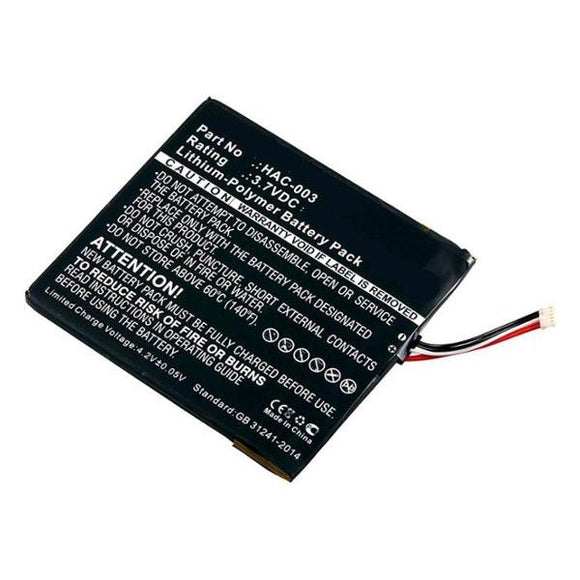 Part Number HAC-003 Playstation battery Compatible Replacement