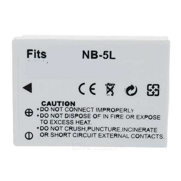 Part Number NB-5L Replacement Battery Compatible Replacement