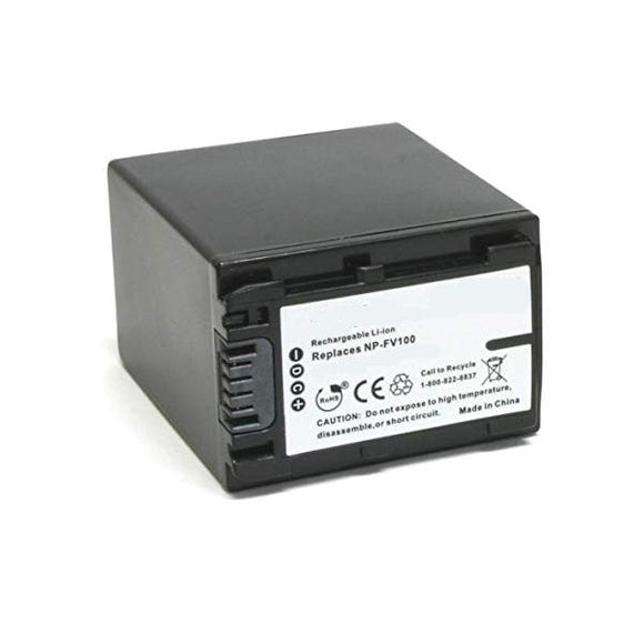 Part Number NP-FV100 Replacement Battery Compatible Replacement