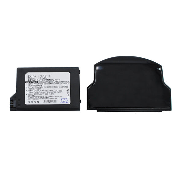 Part Number PSP-S110 Playstation battery Compatible Replacement