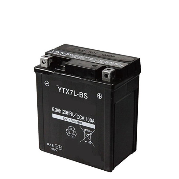 Part number YTX7L-BS Battery Compatible Replacement